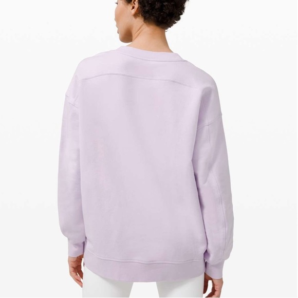 Lululemon Perfectly Oversized Crew - Lavender Dew - Picture 4 of 8